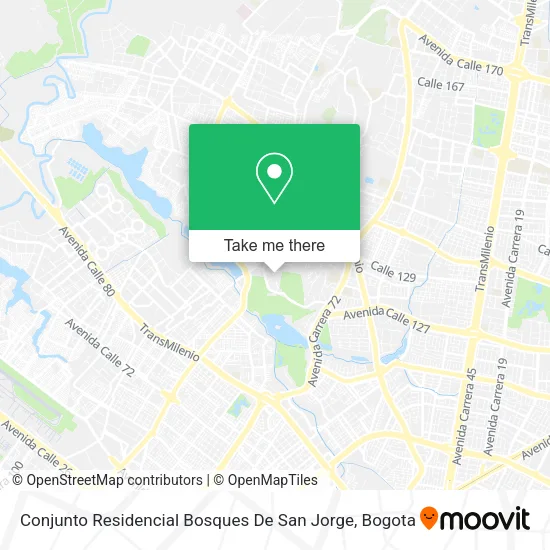 Conjunto Residencial Bosques De San Jorge map