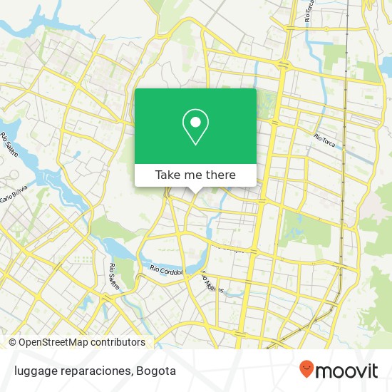 luggage reparaciones map