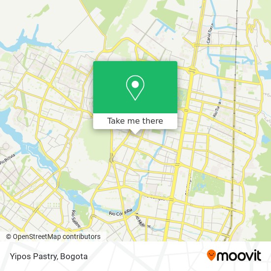 Yipos Pastry map