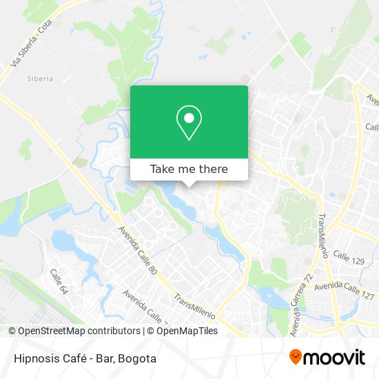 Mapa de Hipnosis Café - Bar