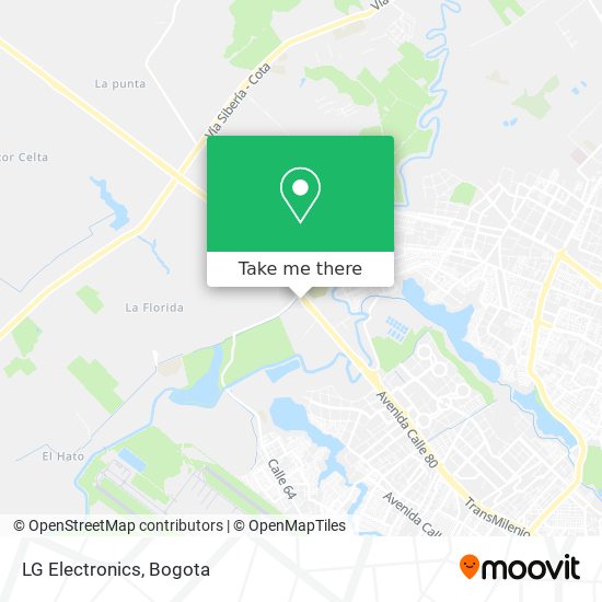 LG Electronics map