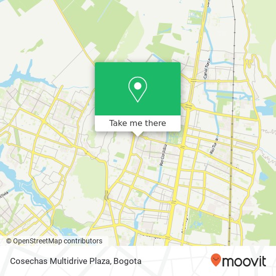 Cosechas Multidrive Plaza map
