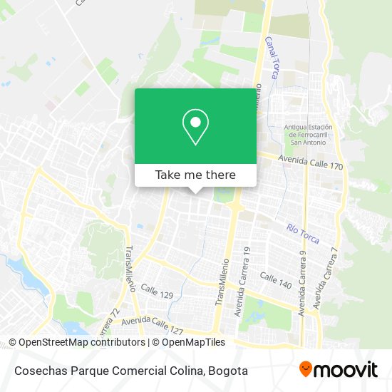 Mapa de Cosechas Parque Comercial Colina