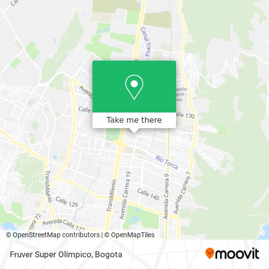 Fruver Super Olímpico map