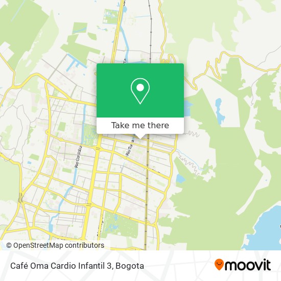 Café Oma Cardio Infantil 3 map