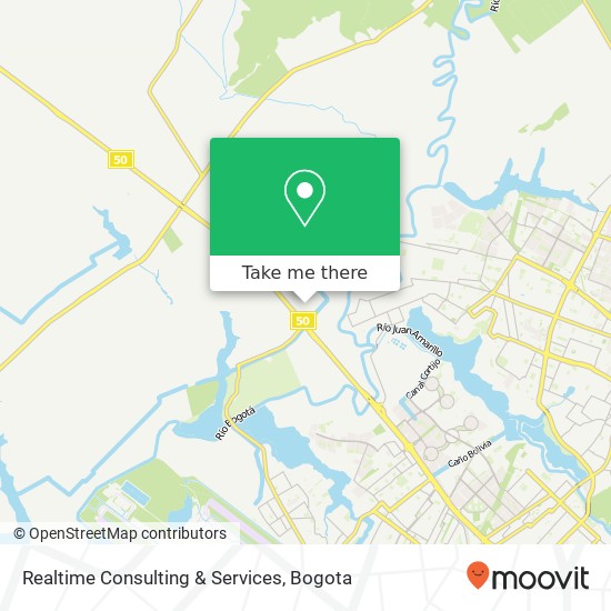 Realtime Consulting & Services map