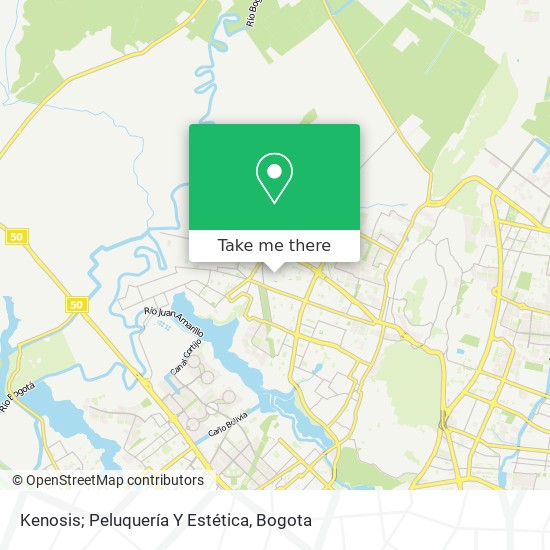 Kenosis; Peluquería Y Estética map