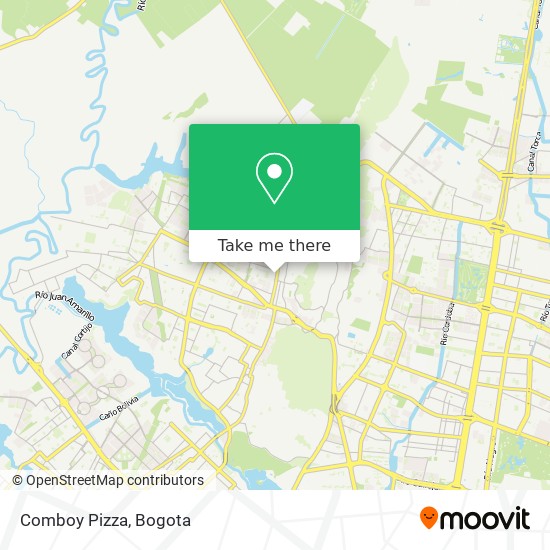 Comboy Pizza map