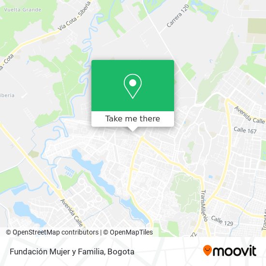 Fundación Mujer y Familia map