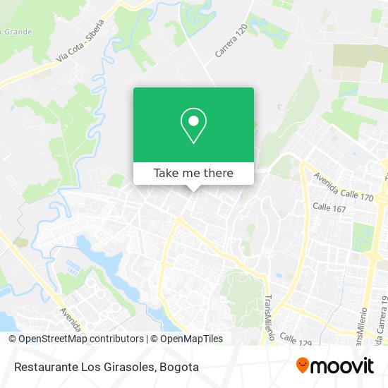 Restaurante Los Girasoles map