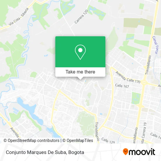Mapa de Conjunto Marques De Suba