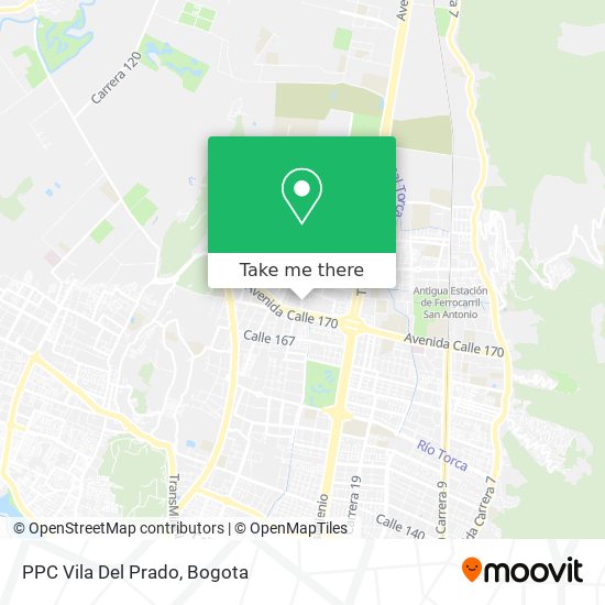 PPC Vila Del Prado map