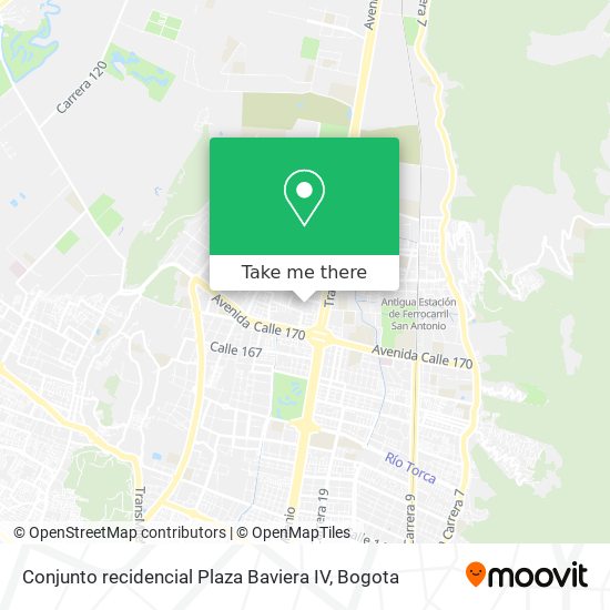 Conjunto recidencial Plaza Baviera IV map