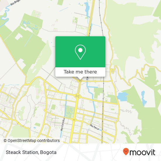 Steack Station map
