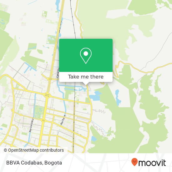 BBVA Codabas map