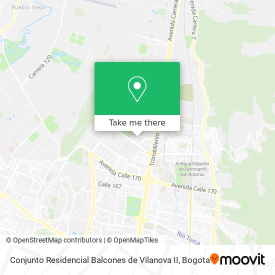 Conjunto Residencial Balcones de Vilanova II map