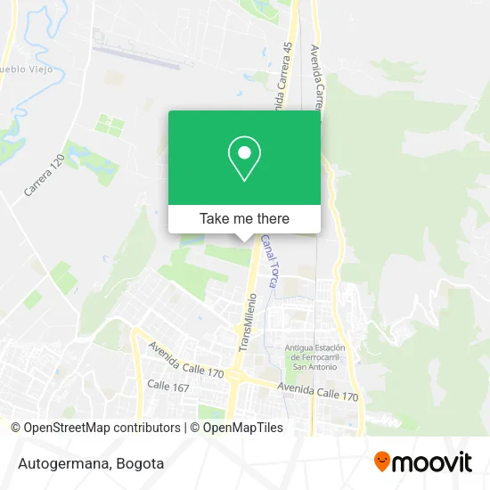 Autogermana map