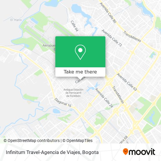 Infinitum Travel-Agencia de Viajes map