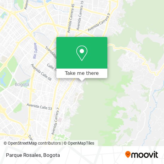 Parque Rosales map