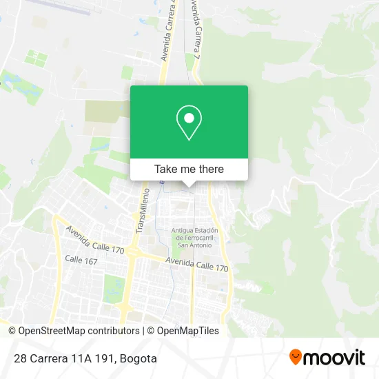 28 Carrera 11A 191 map