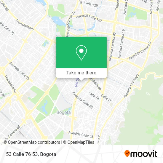 53 Calle 76 53 map
