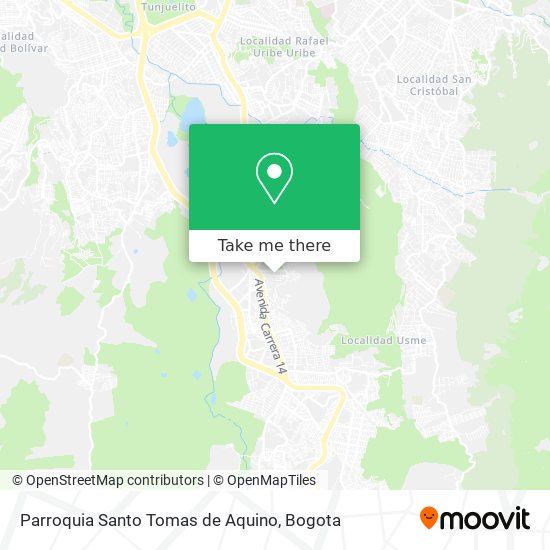 Parroquia Santo Tomas de Aquino map