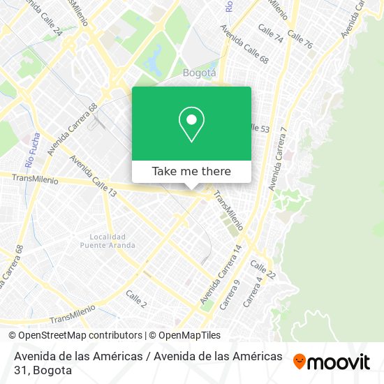 Avenida de las Américas / Avenida de las Américas 31 map