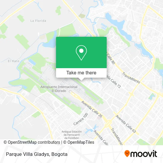 Mapa de Parque Villa Gladys