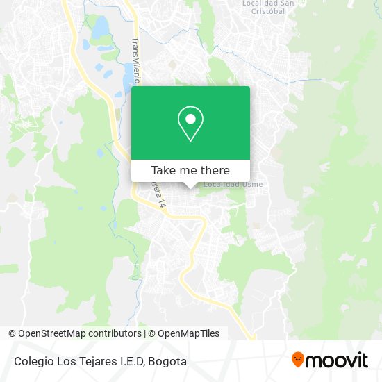 Colegio Los Tejares I.E.D map