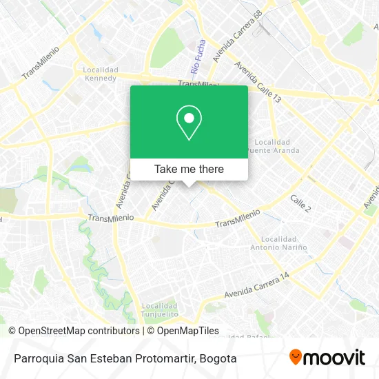 Parroquia San Esteban Protomartir map