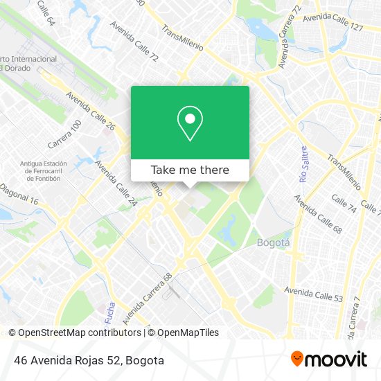 Mapa de 46 Avenida Rojas 52