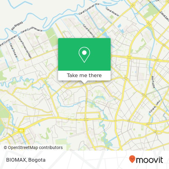 BIOMAX map