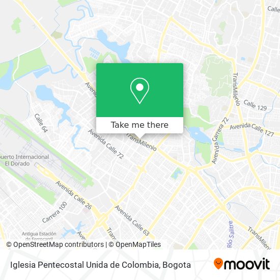 Iglesia Pentecostal Unida de Colombia map