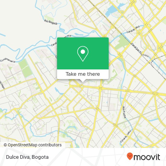 Dulce Diva map