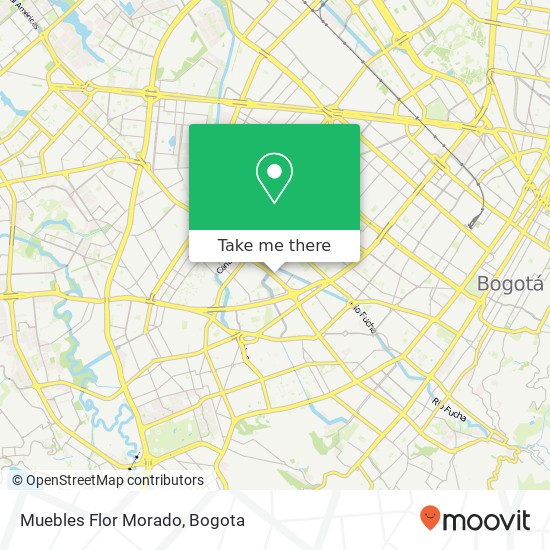 Muebles Flor Morado map