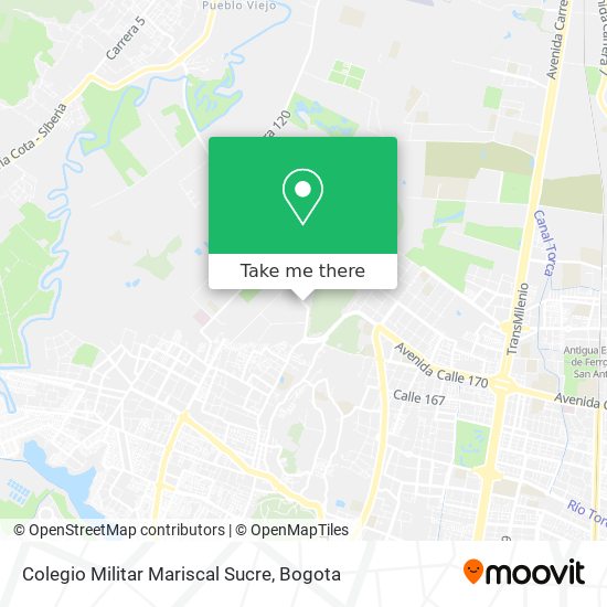 Colegio Militar Mariscal Sucre map