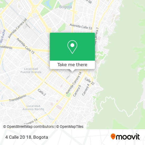 4 Calle 20 18 map