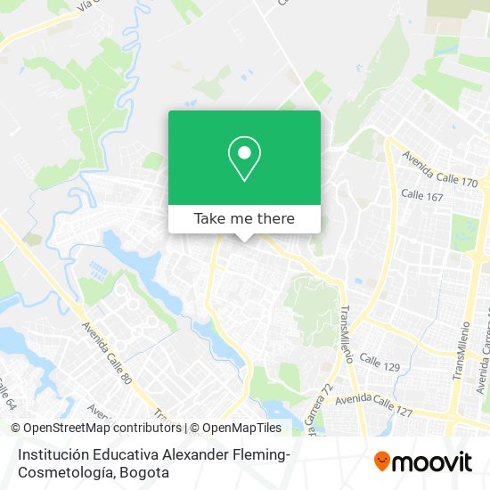 Institución Educativa Alexander Fleming-Cosmetología map