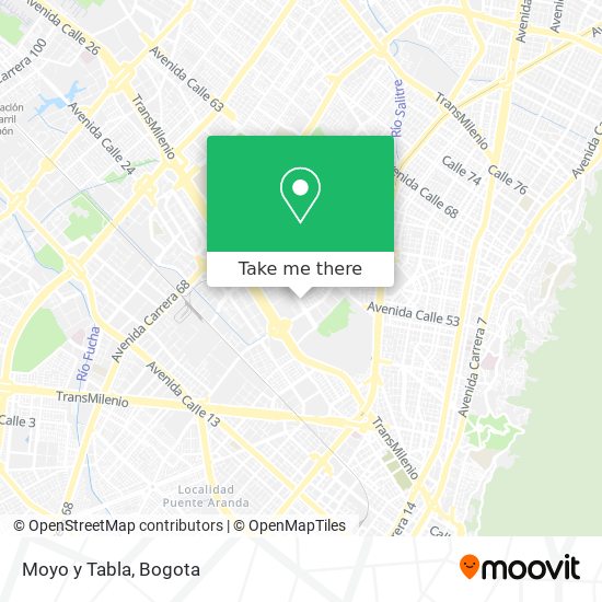 Moyo y Tabla map