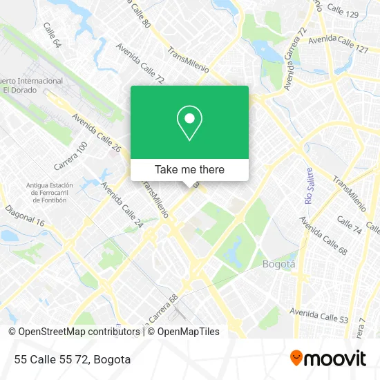 55 Calle 55 72 map