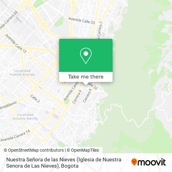 Nuestra Señora de las Nieves (Iglesia de Nuestra Senora de Las Nieves) map