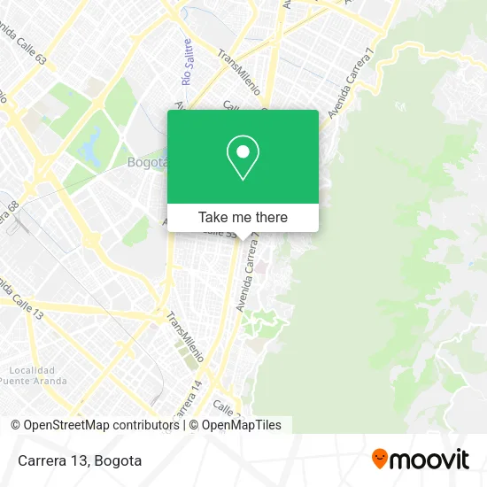 Mapa de Carrera 13