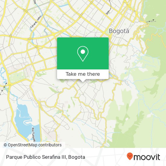 Parque Publico Serafina III map