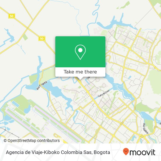 Agencia de Viaje-Kiboko Colombia Sas map