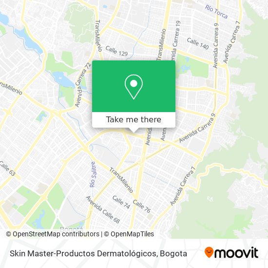 Skin Master-Productos Dermatológicos map