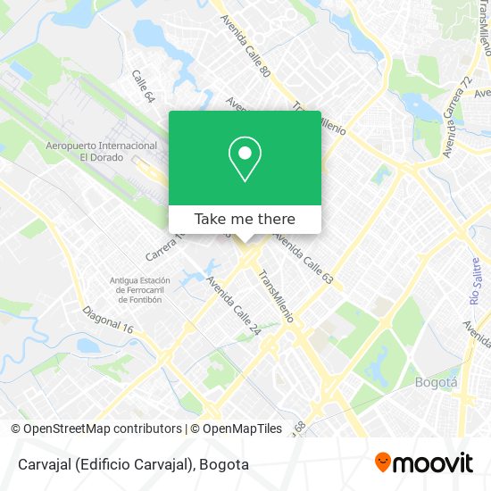 Carvajal (Edificio Carvajal) map