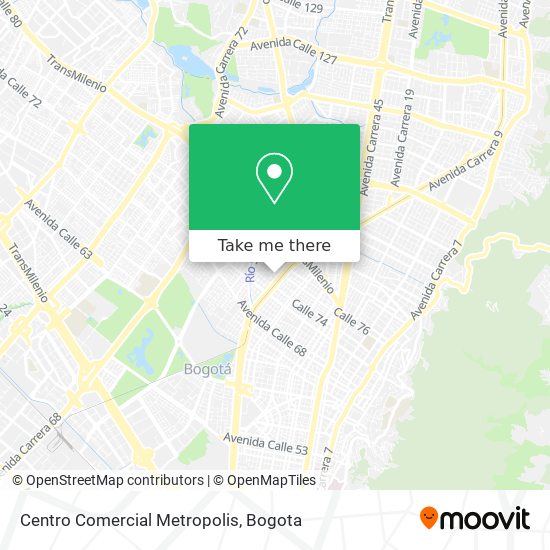 Mapa de Centro Comercial Metropolis
