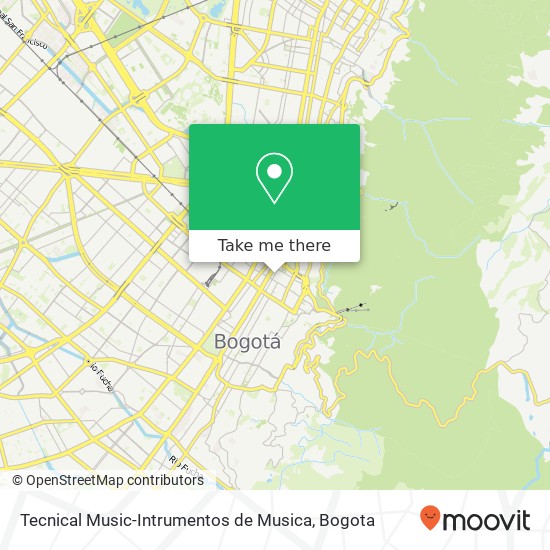 Tecnical Music-Intrumentos de Musica map