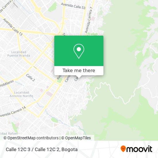 Calle 12C 3 / Calle 12C 2 map