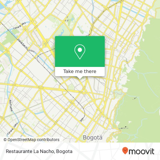 Restaurante La Nacho map